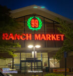 99 Ranch Market Channel Letters built and installed by DMS signs