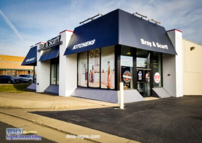 Bray & Scarff New awning at the Alexandria, VA location