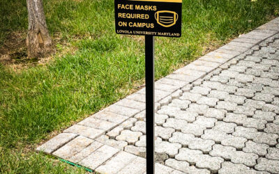 “Face Masks Required” High-end Architectural Stake Signs. COVID-19 Signs.