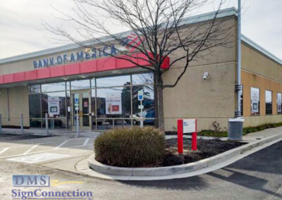 Bank Of America Clarksville ReBranding Channel Letters Shelf Look