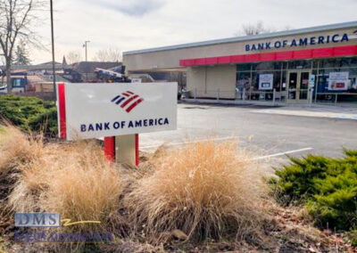 Bank Of America Clarksville ReBranding Monument Sign