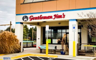 Red Channel Letters for Gentleman Jim’s Restaurant and Bar in Gaithersburg MD